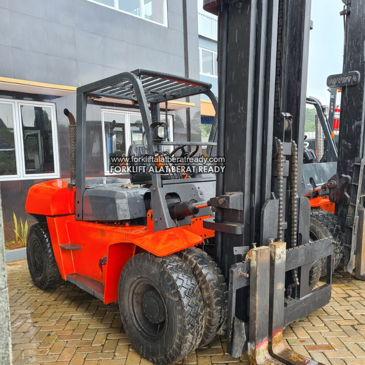 Forklift Hang Cha 5 ton 2008 Trilift 6 meter (LANGKA) 2