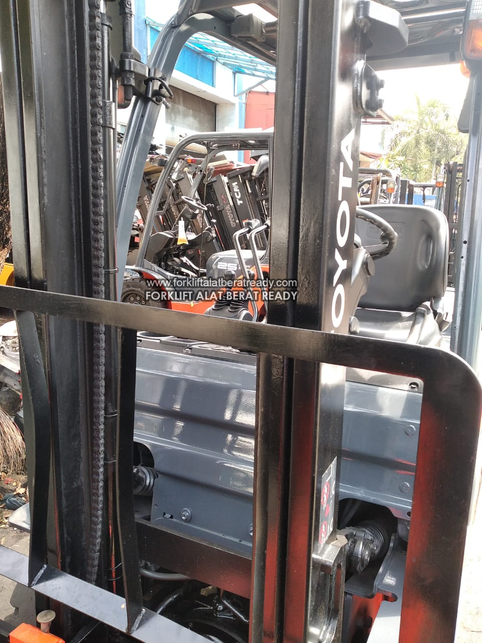 Toyota forklift Tahun 2016 Mast standar 60-8fd15 2