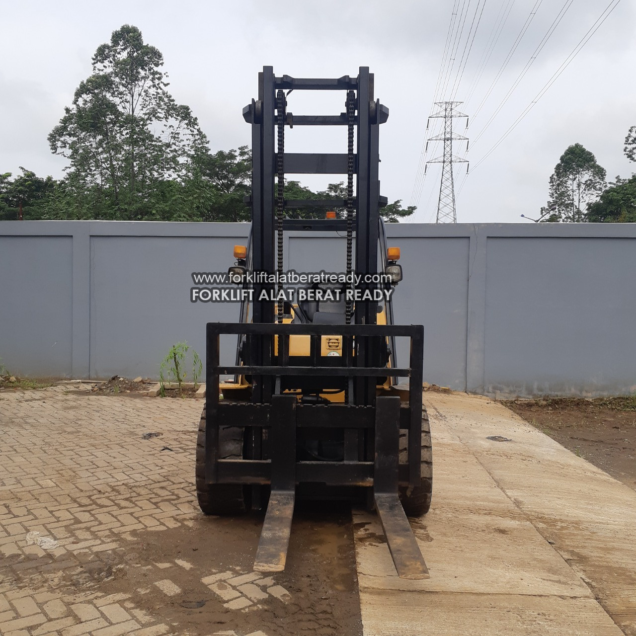 Forklift Cat 5 Ton Tahun 2017 Engine S6s (Dp50n) Lift Tiang 4 Meter 2