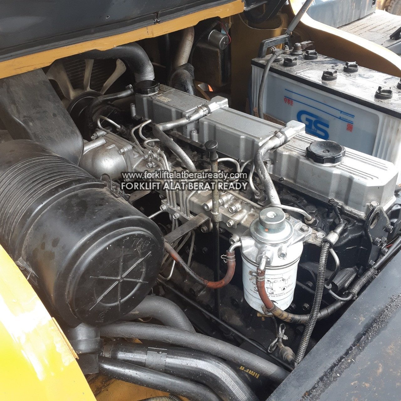 Forklift Cat 5 Ton Tahun 2017 Engine S6s (Dp50n) Lift Tiang 4 Meter 5