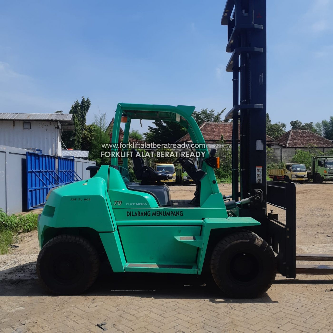 Forklift Mitsubishi 7 TON Tahun 2017 LIFT 1