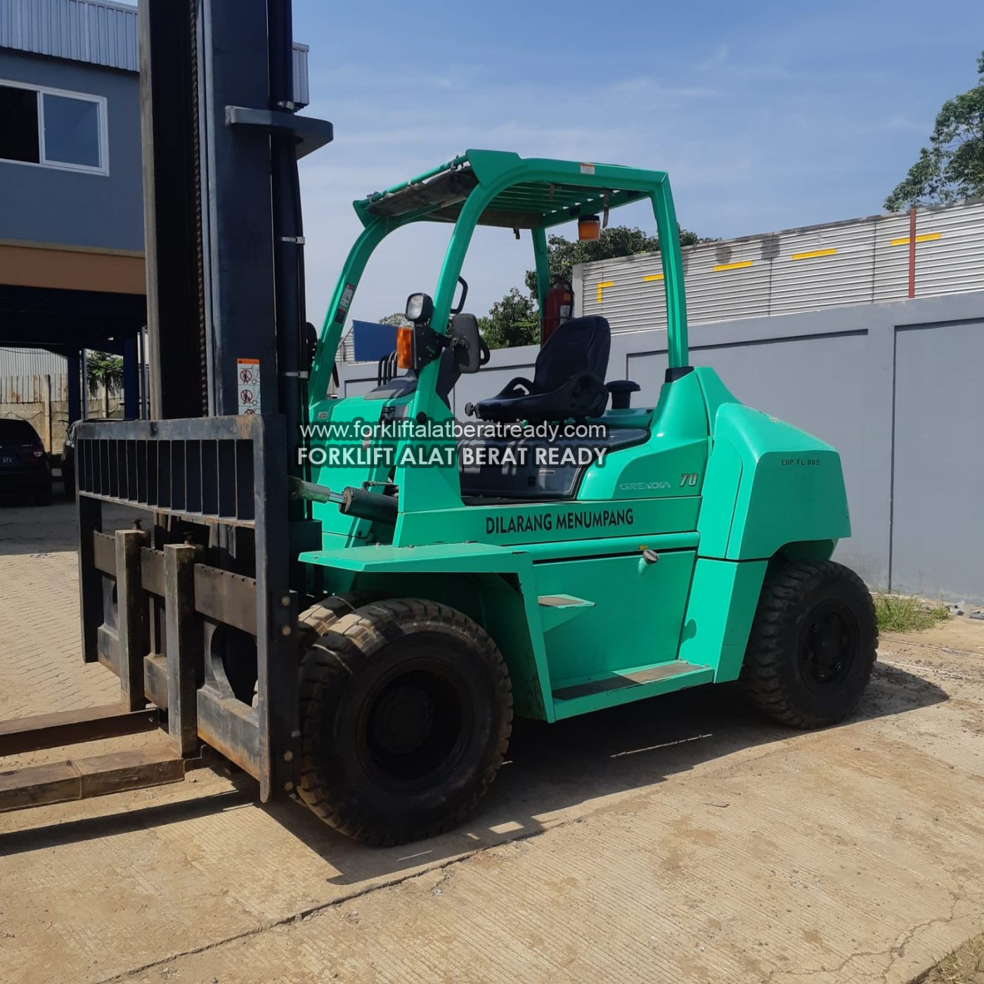 Forklift Mitsubishi 7 TON Tahun 2017 LIFT 4