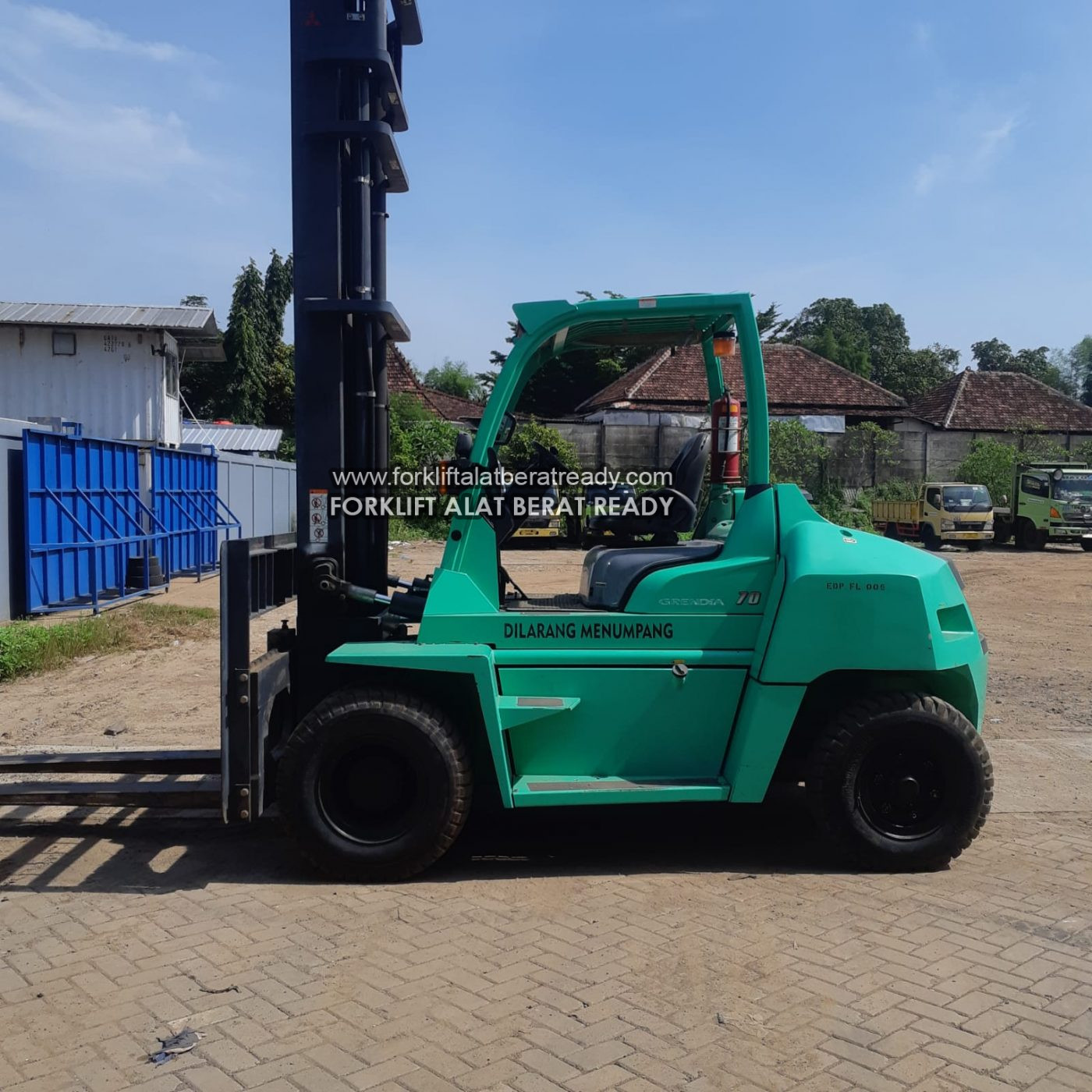 Forklift Mitsubishi 7 TON Tahun 2017 LIFT 6