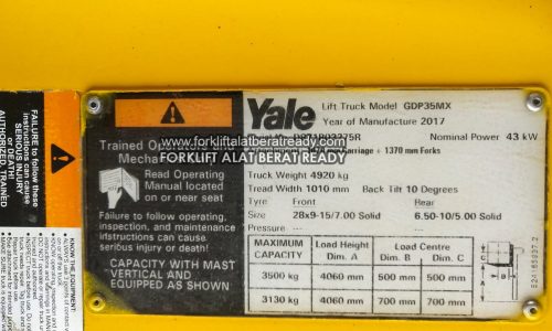 forklift-yale-kapasitas-3,5-ton-tahun-2017-mast-lift-2-stage-4-meter-transmisi-automatic-bahan-bakar-solar_spesifikasi